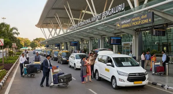 Signature South India Tour: BLR Airport to Mysore Pickup