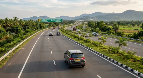 Signature Mysore Taxi Deal: Coimbatore Airport